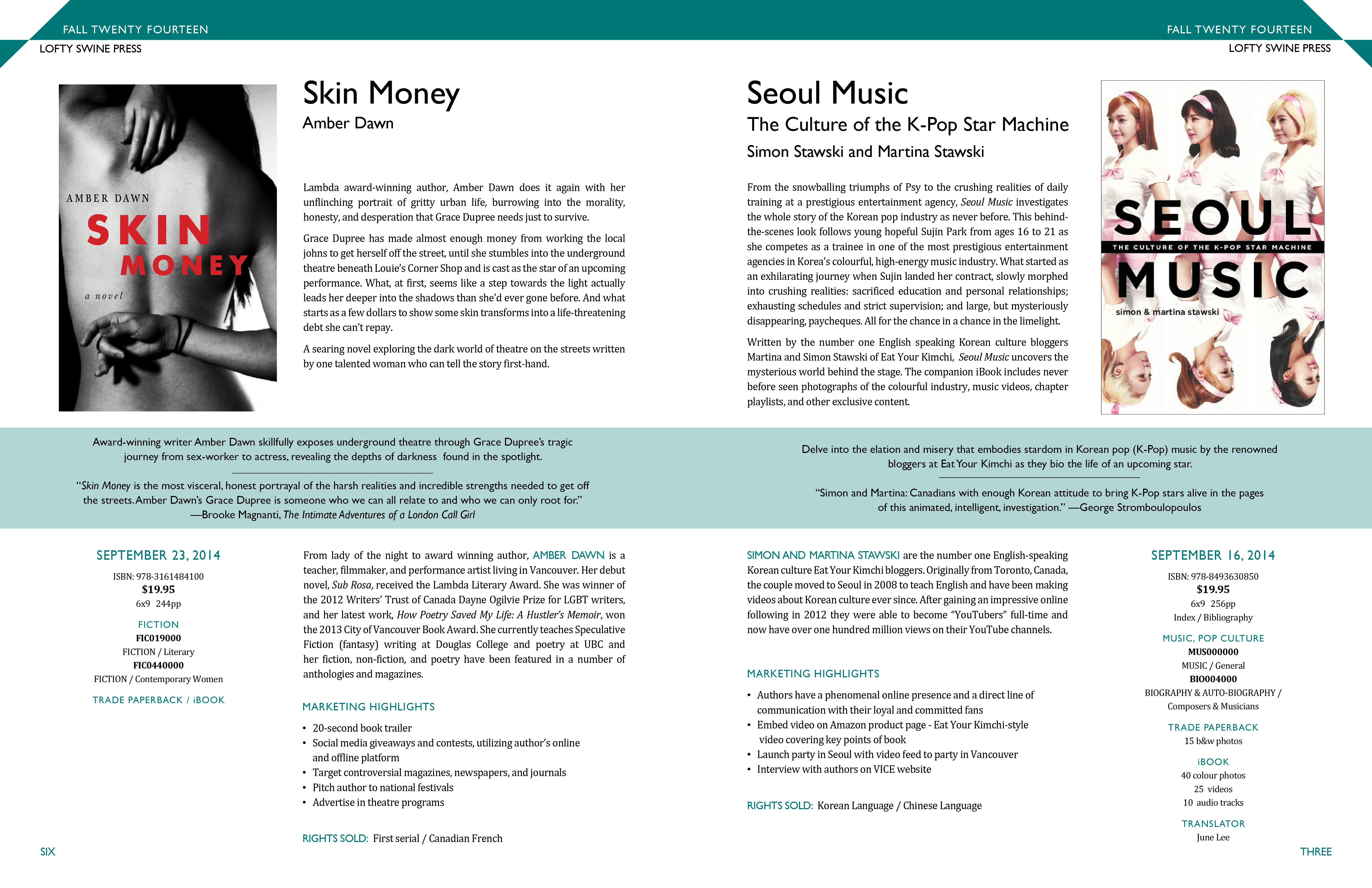 LSP Fall Catalogue Titles